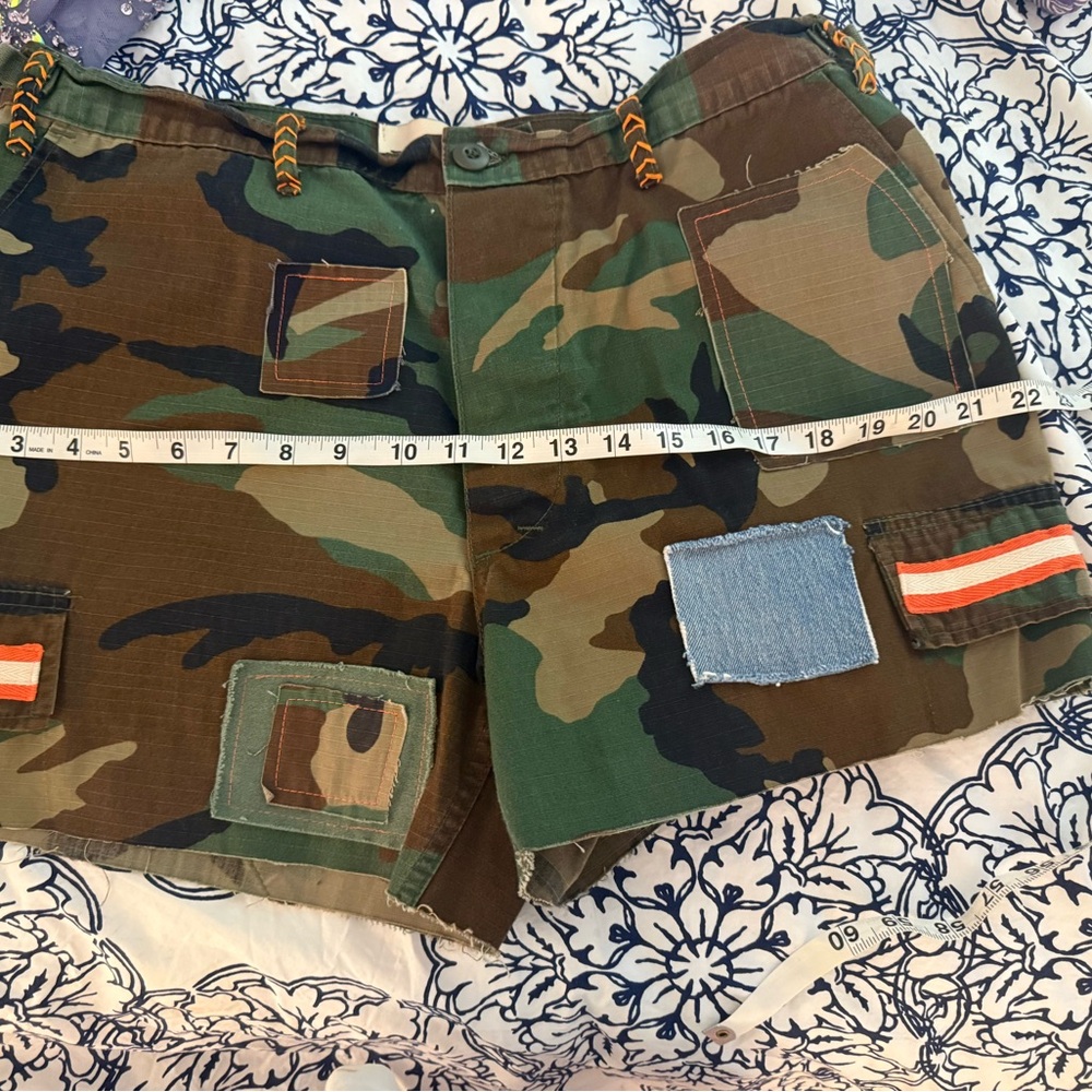 Riley Vintage Raceway Shorts with Orange Trim - Picture 12 of 12